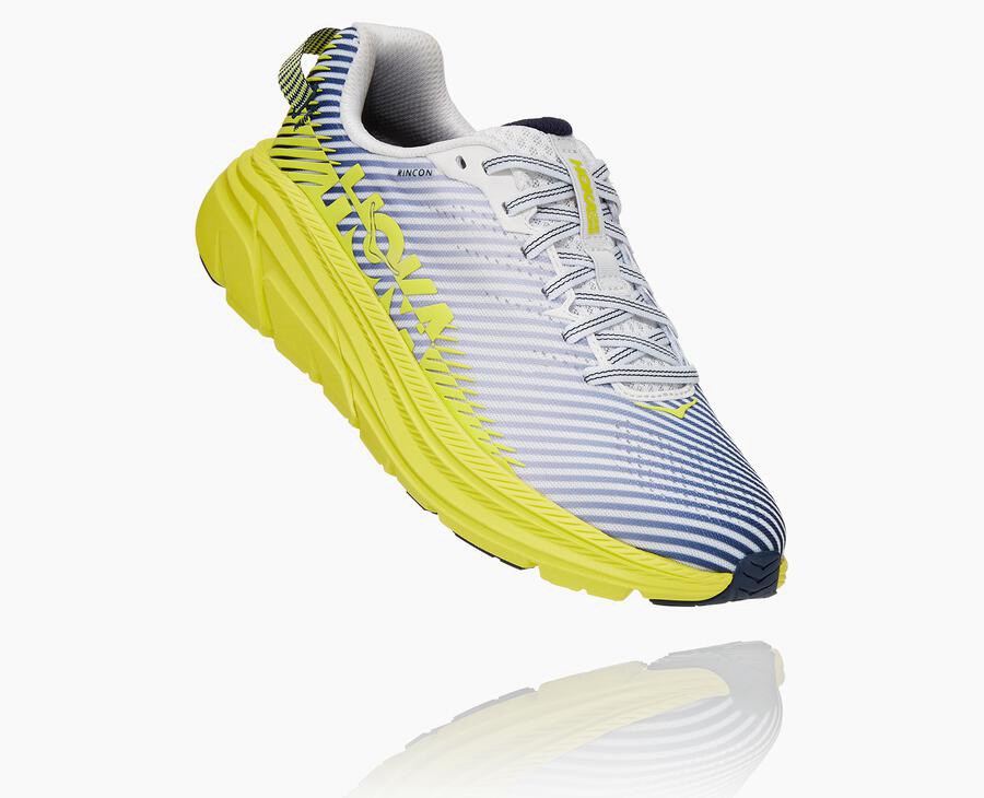 Hoka One One Løbesko Dame - Rincon 2 - Hvide/Blå - 501896YGS